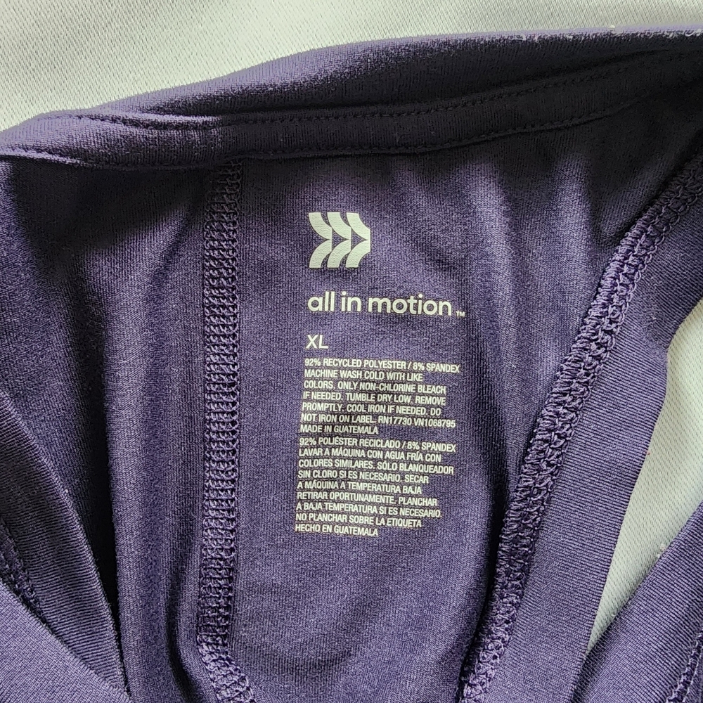 All In Motion Soft Racerback Tank Top (XL) - Picture 3 of 6